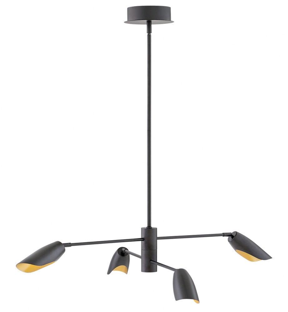 Jurado Chandelier - Black / 39"Dia