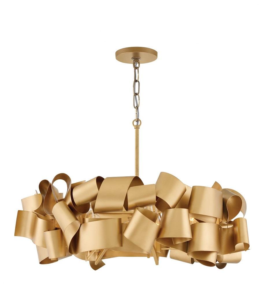 Delfina 5 - Light Dimmable Geometric Chandelier