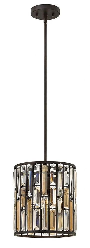 Gemma 1 - Light Vintage Bronze Single Pendant