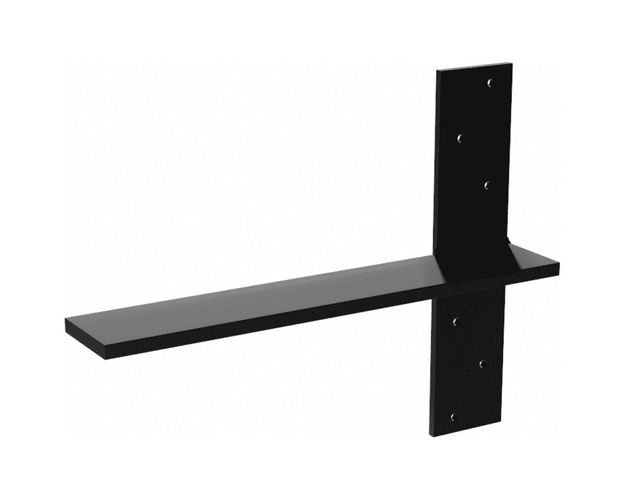 Universal 18" Concealed Mounting Bracket for Floating Shelves and Countertops