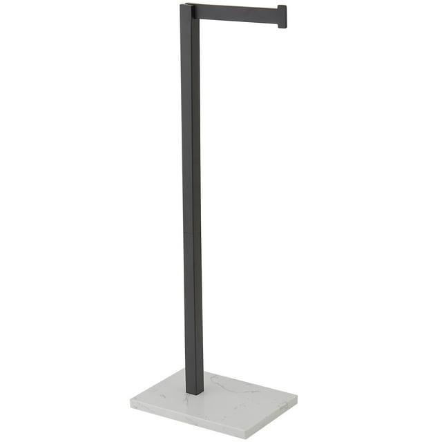 Free Standing Toilet Paper Holder with Weighted Base