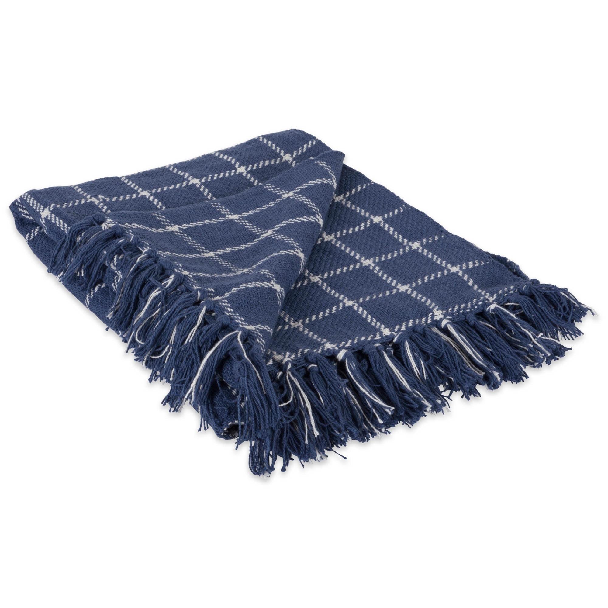 Design Imports Hand Woven Throw Blanket