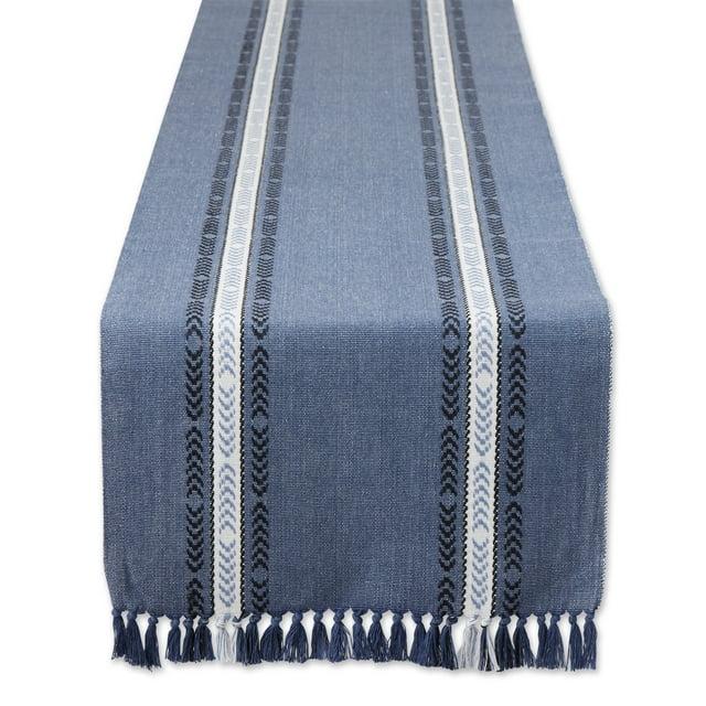 Union Rustic Aleahya Striped 100% Cotton Table Runner