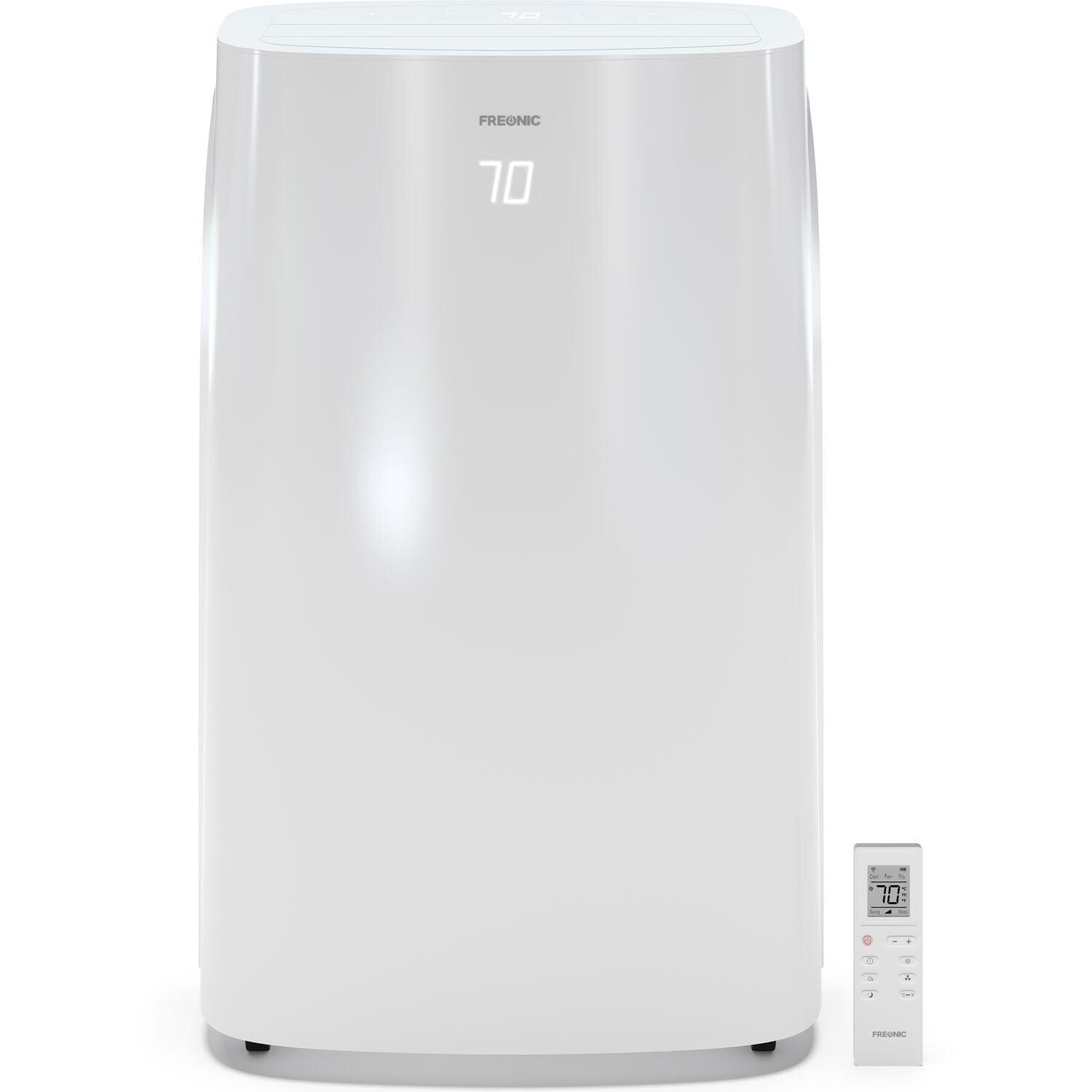 Freonic 14,500 BTU White Portable Air Conditioner with Remote