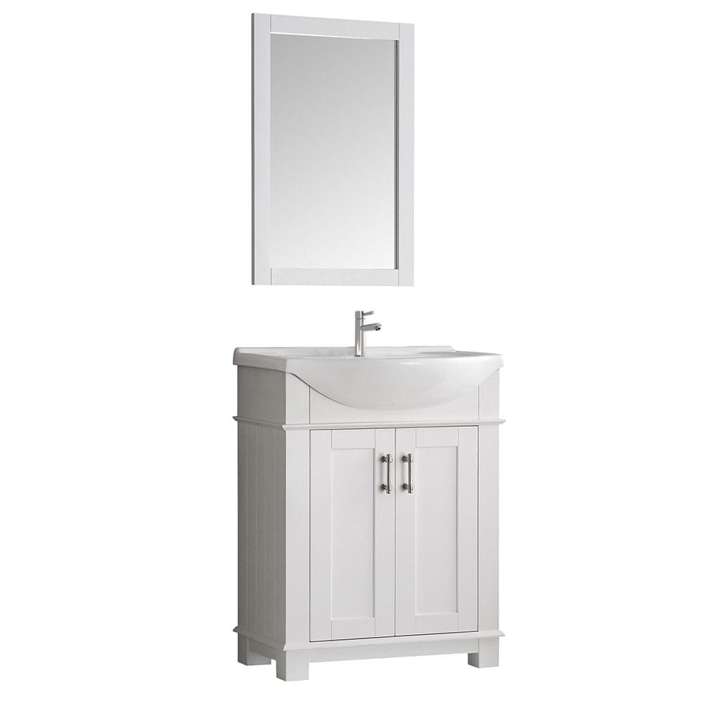 Hartford 30" Freestanding Single Traditional Bathroom Vanity w/ Integrated Sink -Faucet Not Included