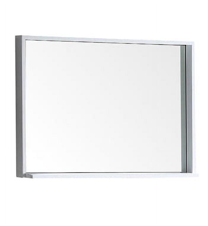 Fresca Fmr8136 Allier 35-1/2" W X 25-1/2" H Rectangular Framed Bathroom Wall Mirror -