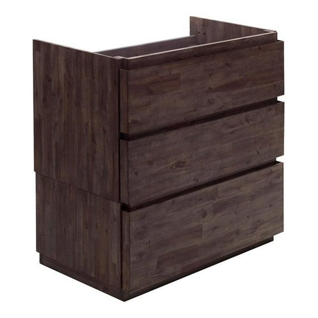 Fresca Formosa 35" Free-Standing Single Sink Bathroom Vanity Base Only