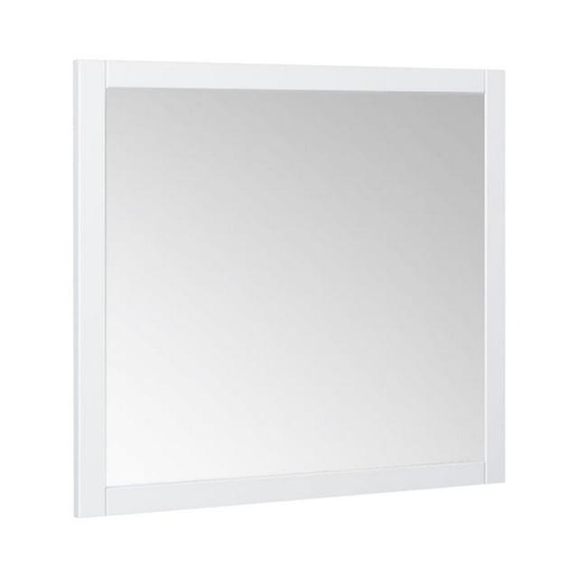 Manchester 30" Wall Mount Square Framed Bathroom Vanity Mirror