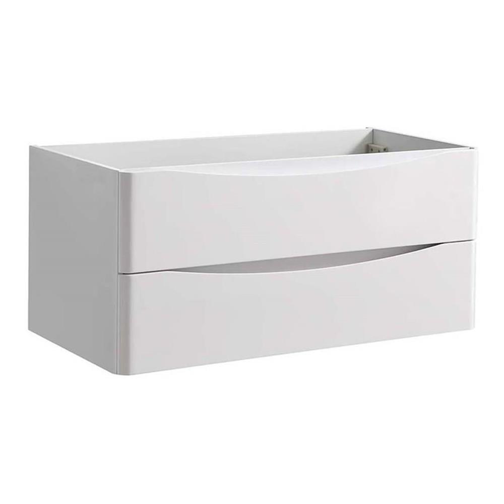 Fresca Tuscany 40" Wall Mount Single Sink Bathroom Vanity Base Only (Top and Sink Not Included)