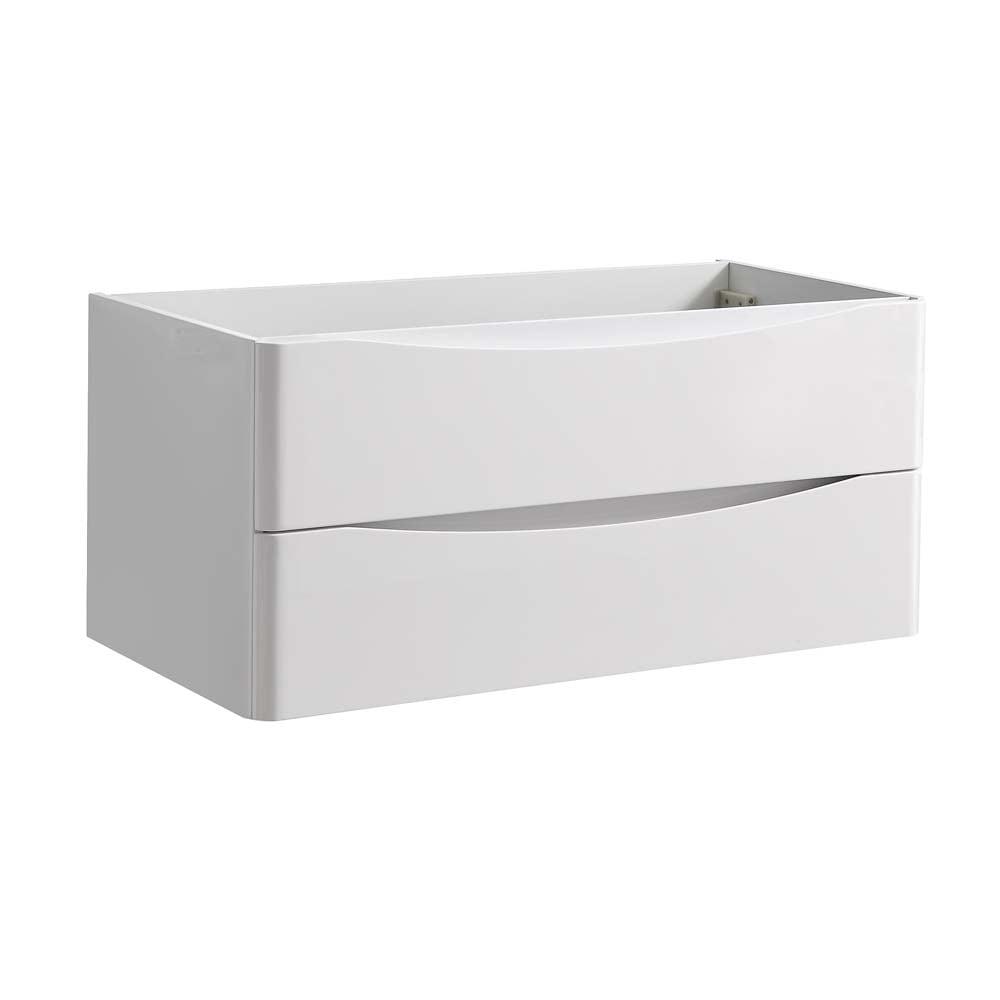 Fresca Tuscany 40" Wall Mount Single Sink Bathroom Vanity Base Only (Top and Sink Not Included)