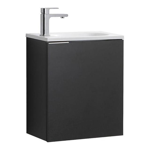 Valencia 20" Wall Mount Single Sink Bathroom Vanity with Top and Sink (Faucet Not Included)