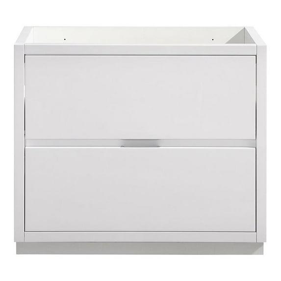 Valencia 36" Freestanding Single Modern Bathroom Cabinet - Cabinet Only (Top and Sink Not Included)