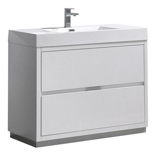 Valencia 40" Freestanding Single Sink Bathroom Vanity with Top and Sink (Faucet Not Included)