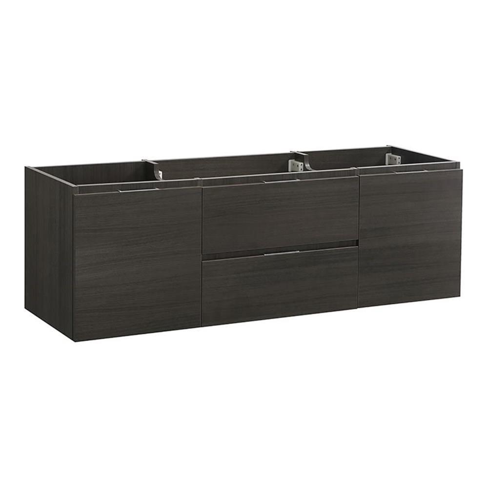 Fresca Valencia 60" Wall Mount Single Sink Bathroom Vanity Base Only (Top and Sink Not Included)
