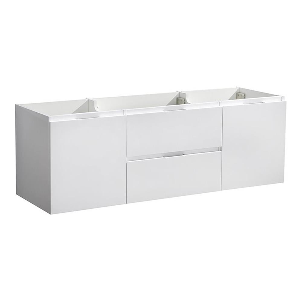 Valencia 60" Wall Mount Single Sink Bathroom Vanity Base Only (Top and Sink Not Included)