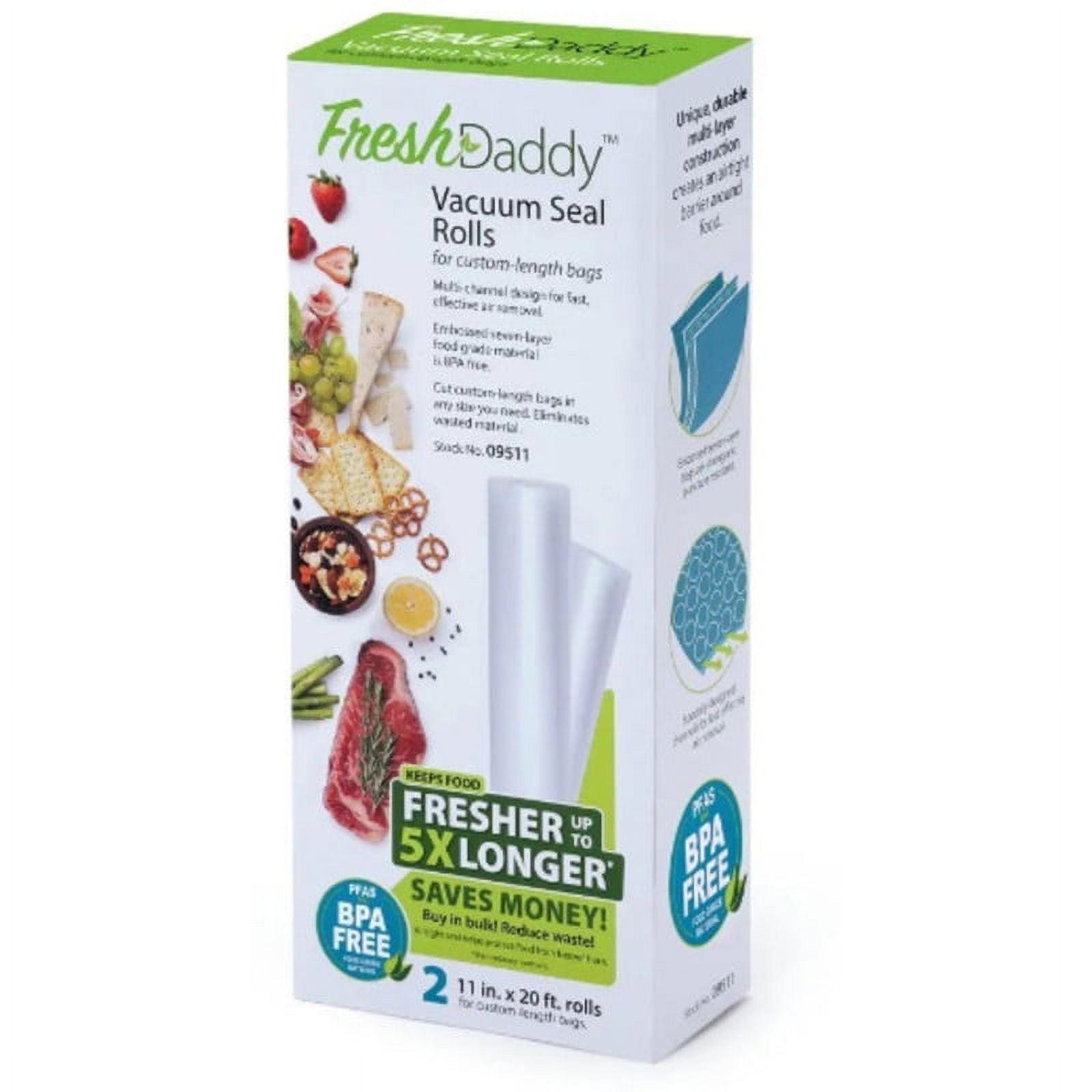 Presto Freshdaddy 11" X 20' Vacuum Seal Rolls