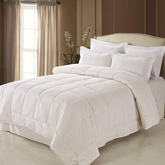 Fresh Ideas Washable Australian Wool & Cotton Comforter, Full/Queen
