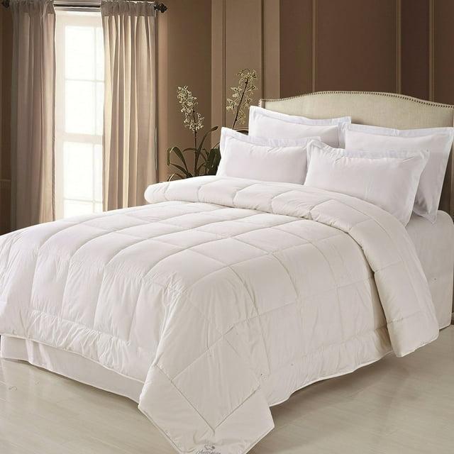 Fresh Ideas Washable Australian Wool & Cotton Comforter, Full/Queen