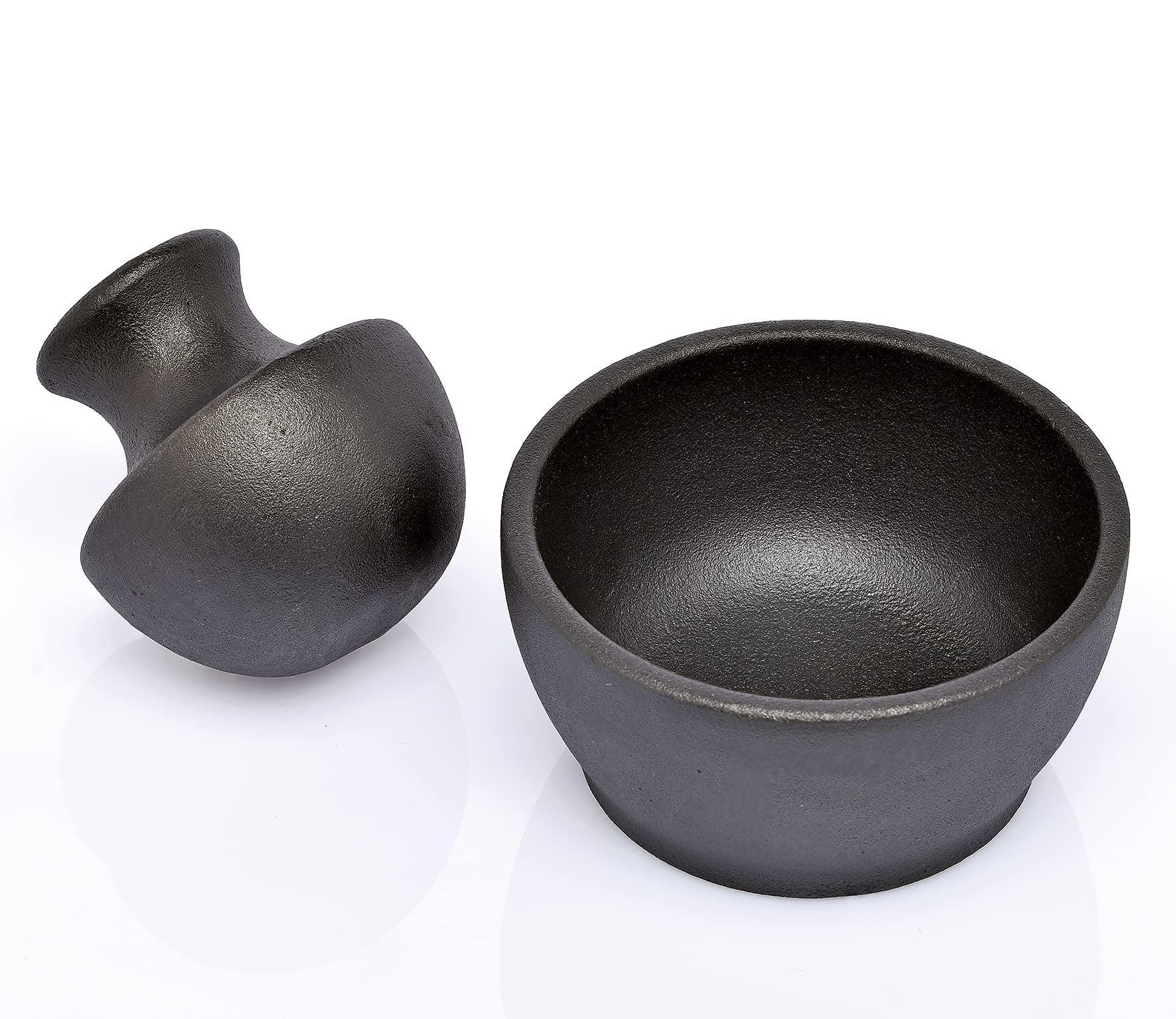 Manu Metal Mortar And Pestle Set