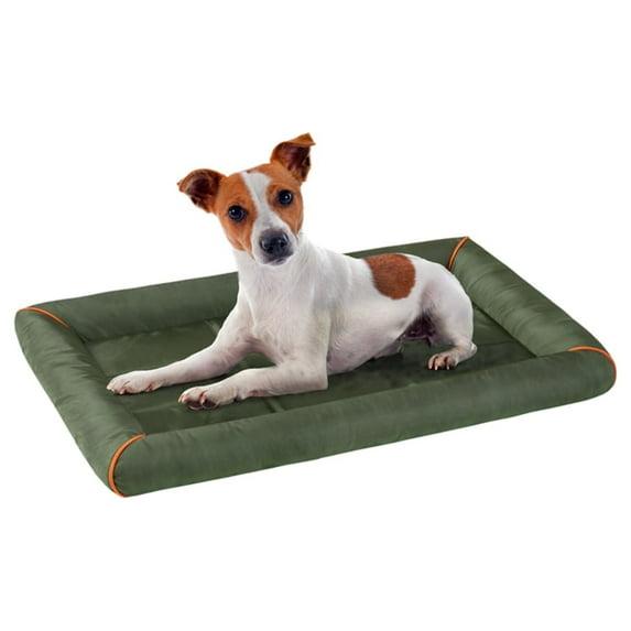 Friends Forever Nova Bolster Dog Bed Crate Pad, Washable Dog Mat for Raised Dog Bed and Dog Crate Bed