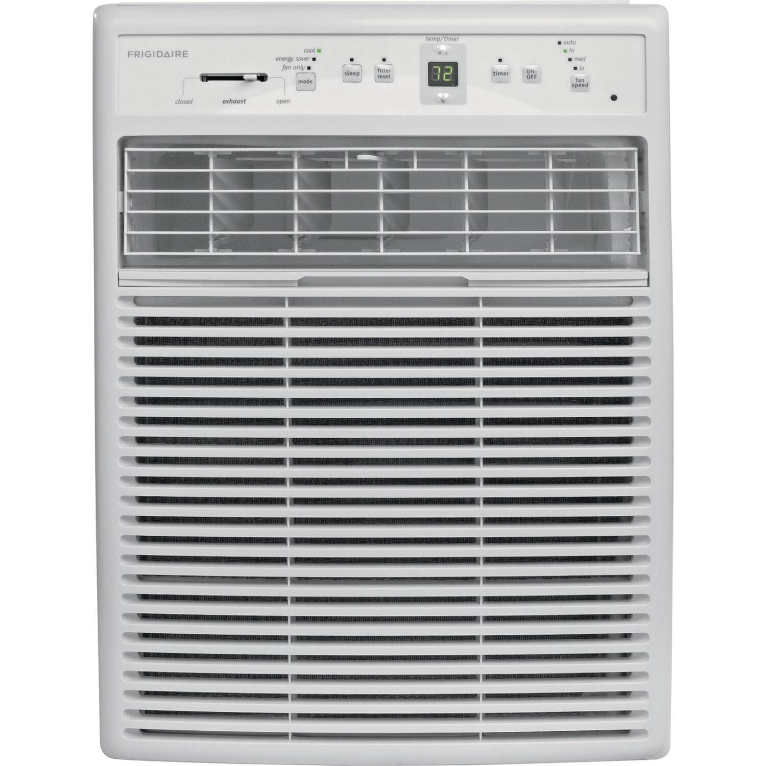 Frigidaire 10,000 BTU White Casement Window Air Conditioner with Remote