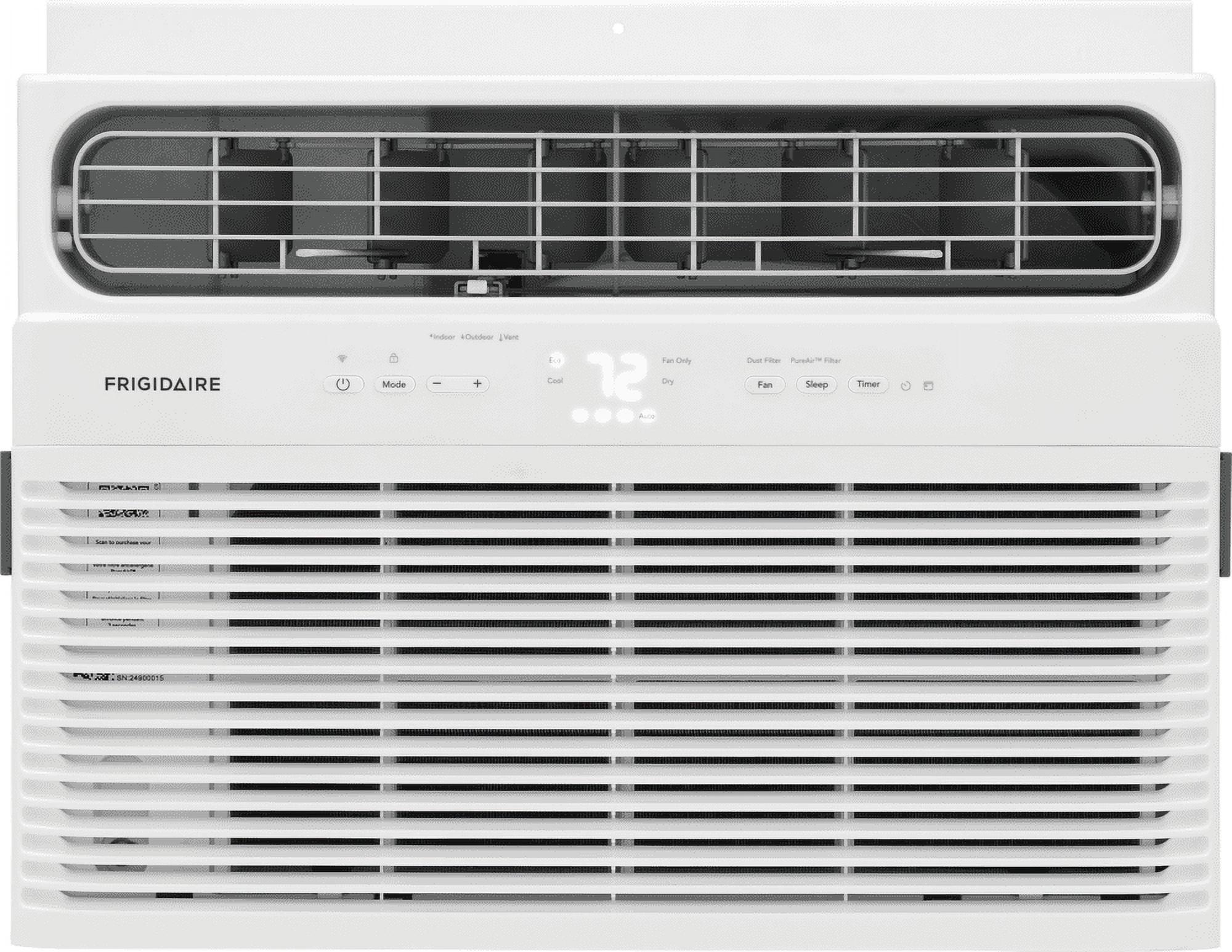 White 12,000 BTU Window Air Conditioner with Remote