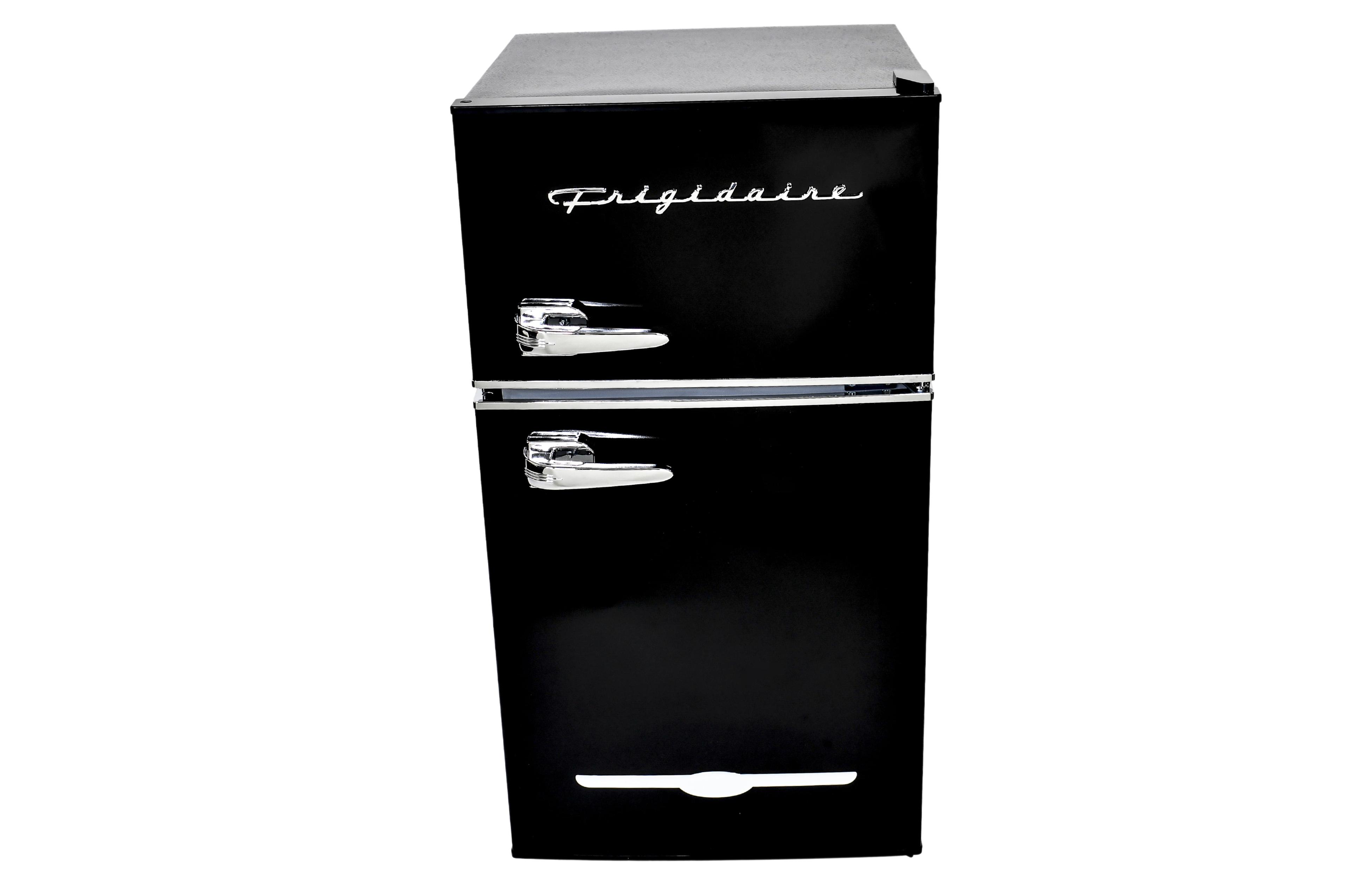 Frigidaire 3.2-Cu Ft. 2-Door Retro Compact Bar Fridge With Freezer And Side Bottle Opener