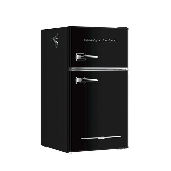 Frigidaire 3.2-Cu Ft. 2-Door Retro Compact Bar Fridge With Freezer And Side Bottle Opener