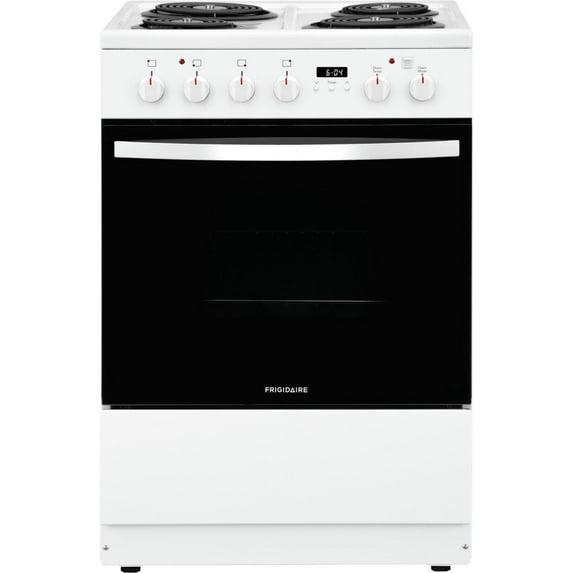 FRIGIDAIRE FFEH2422UW 24" freestanding coil electric range