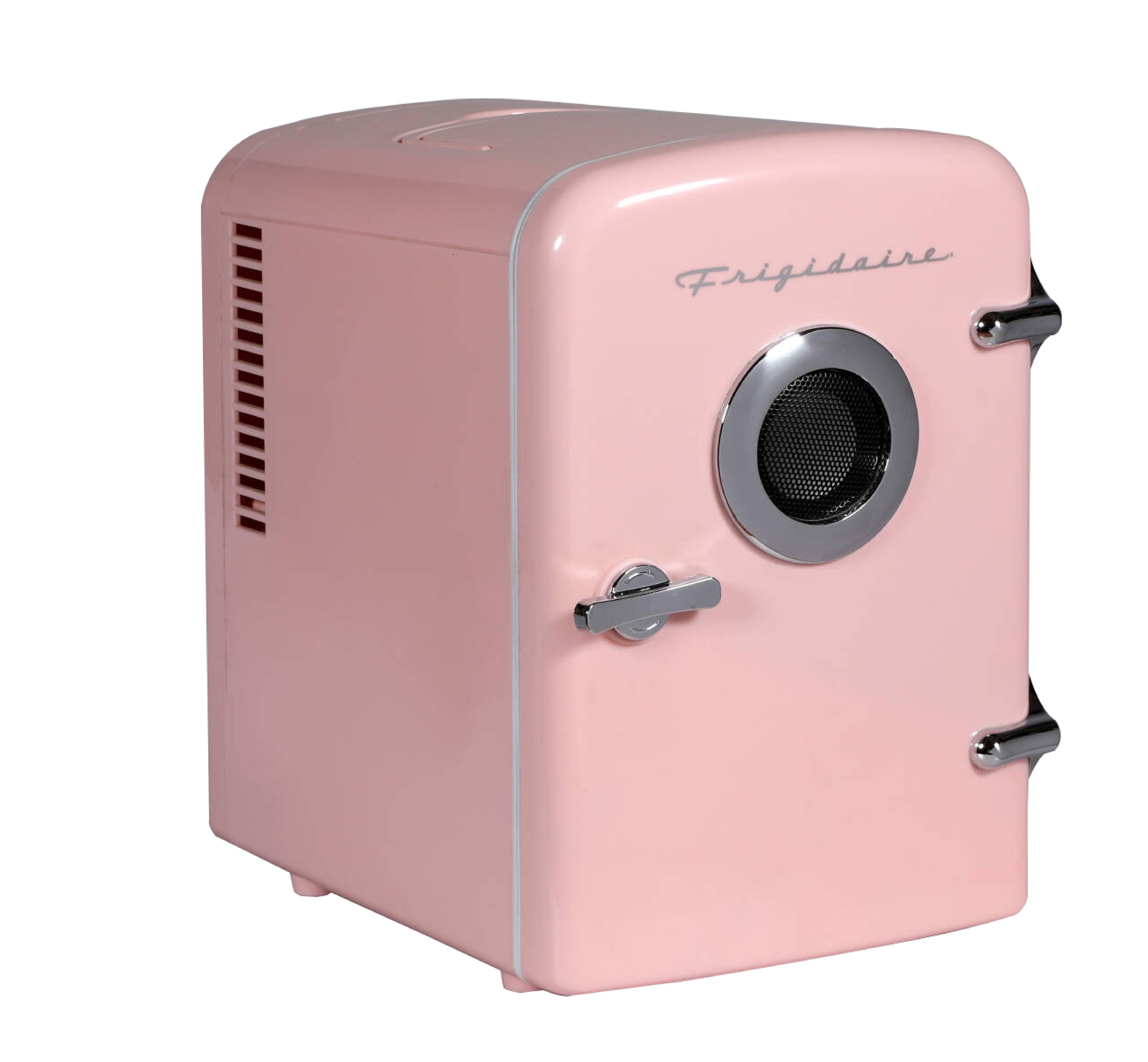 Frigidaire Retro Mini Fridge Cooler, Holds Up to 9 Cans, Portable Fridge for Car, Office, Bedroom, Dorm Room