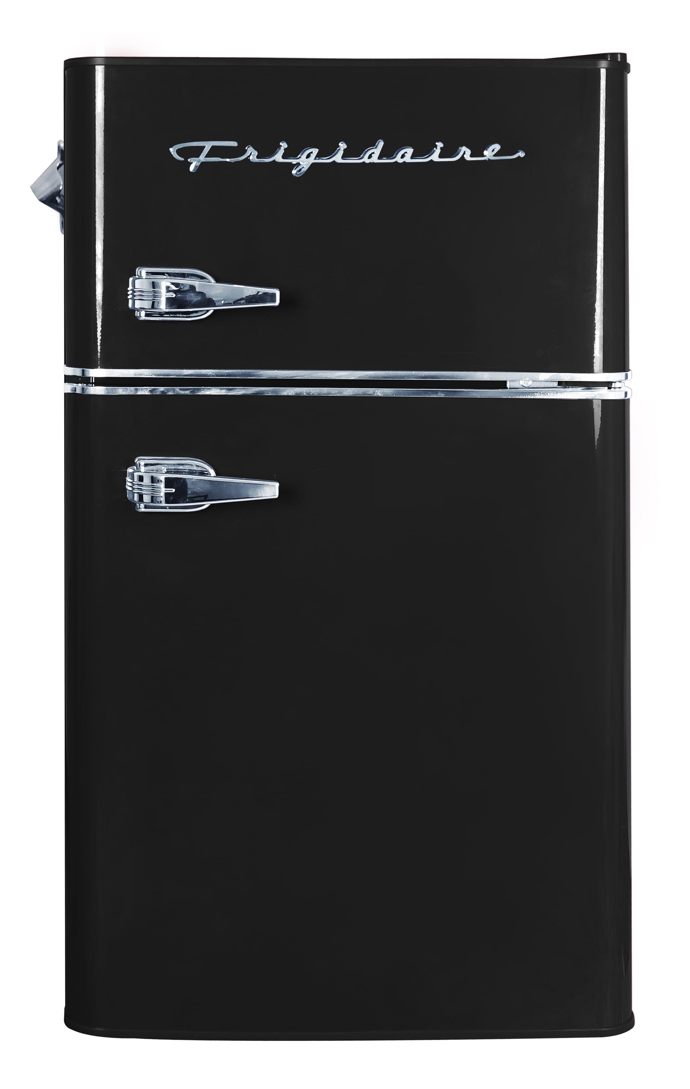 Frigidaire 3.2-Cu Ft. 2-Door Retro Compact Bar Fridge With Freezer And Side Bottle Opener