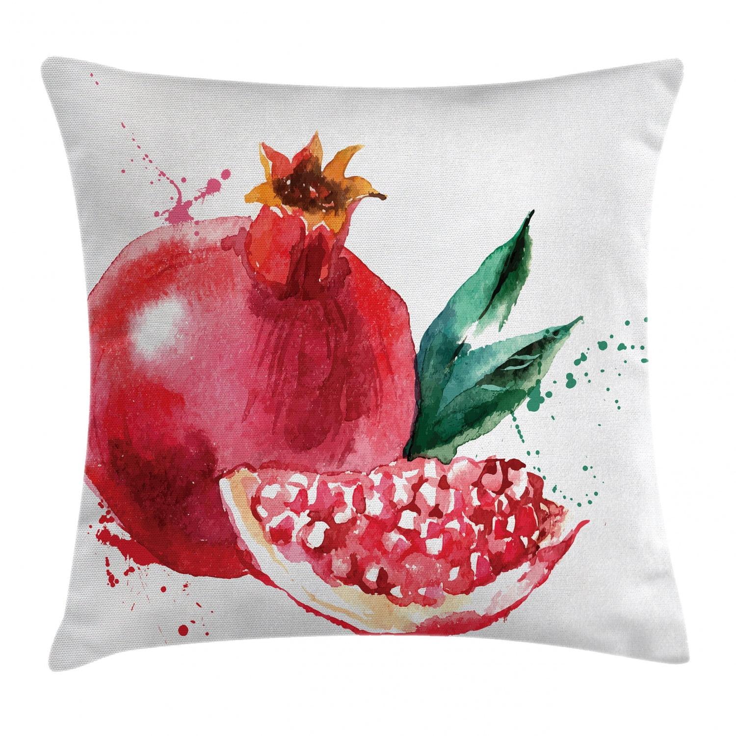 Ambesonne Reversible Throw Pillow