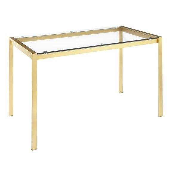 LumiSource Contemporary Dining Table - 76.0 - Stylish Dining Experience