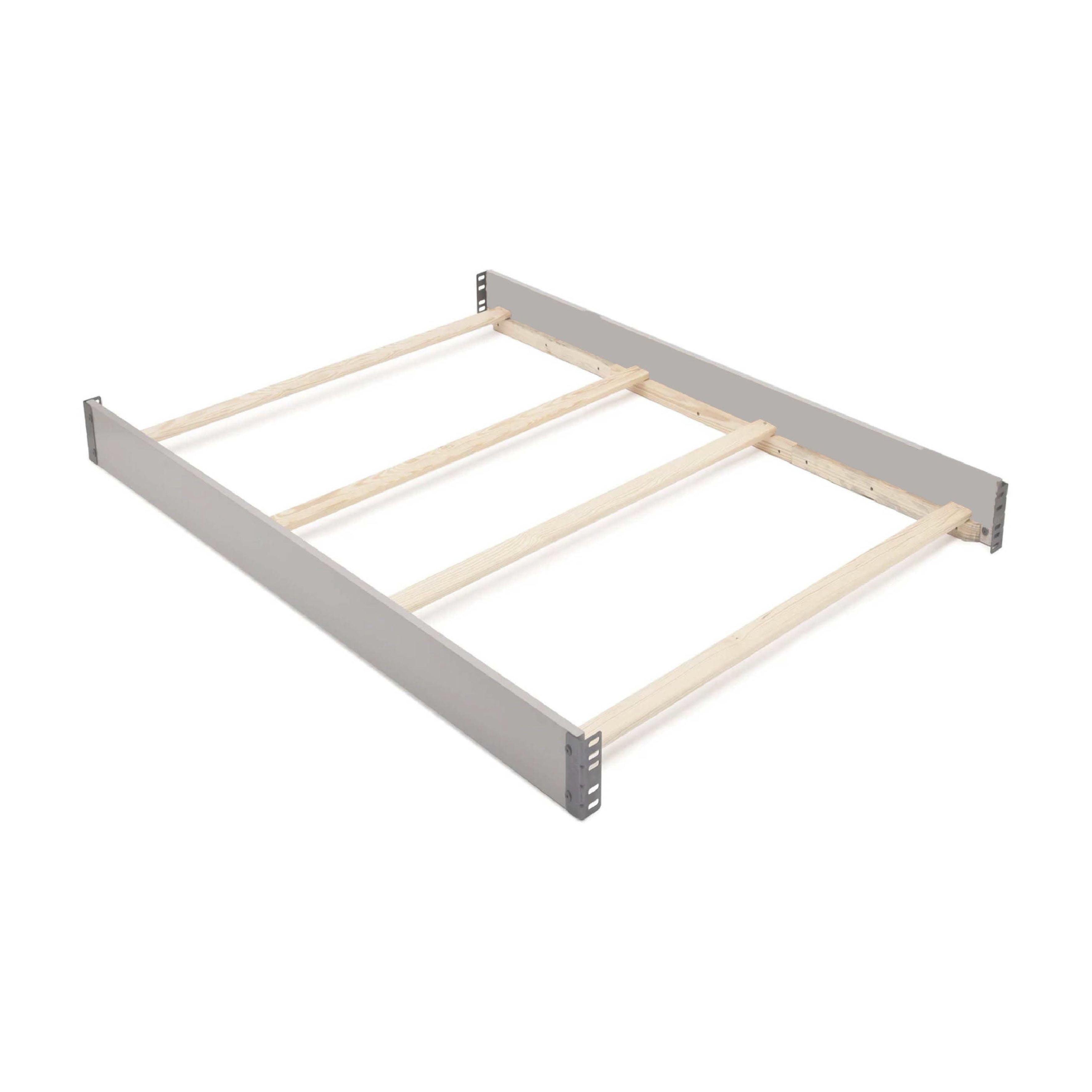 Full-Size Conversion Kit Bed Rails for Harbor Crib by Delta Children - #0050 (Grey - 026)