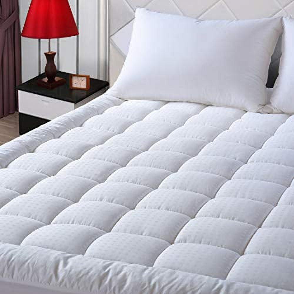 Full Ultra Loft White Down Alternative Mattress Pad