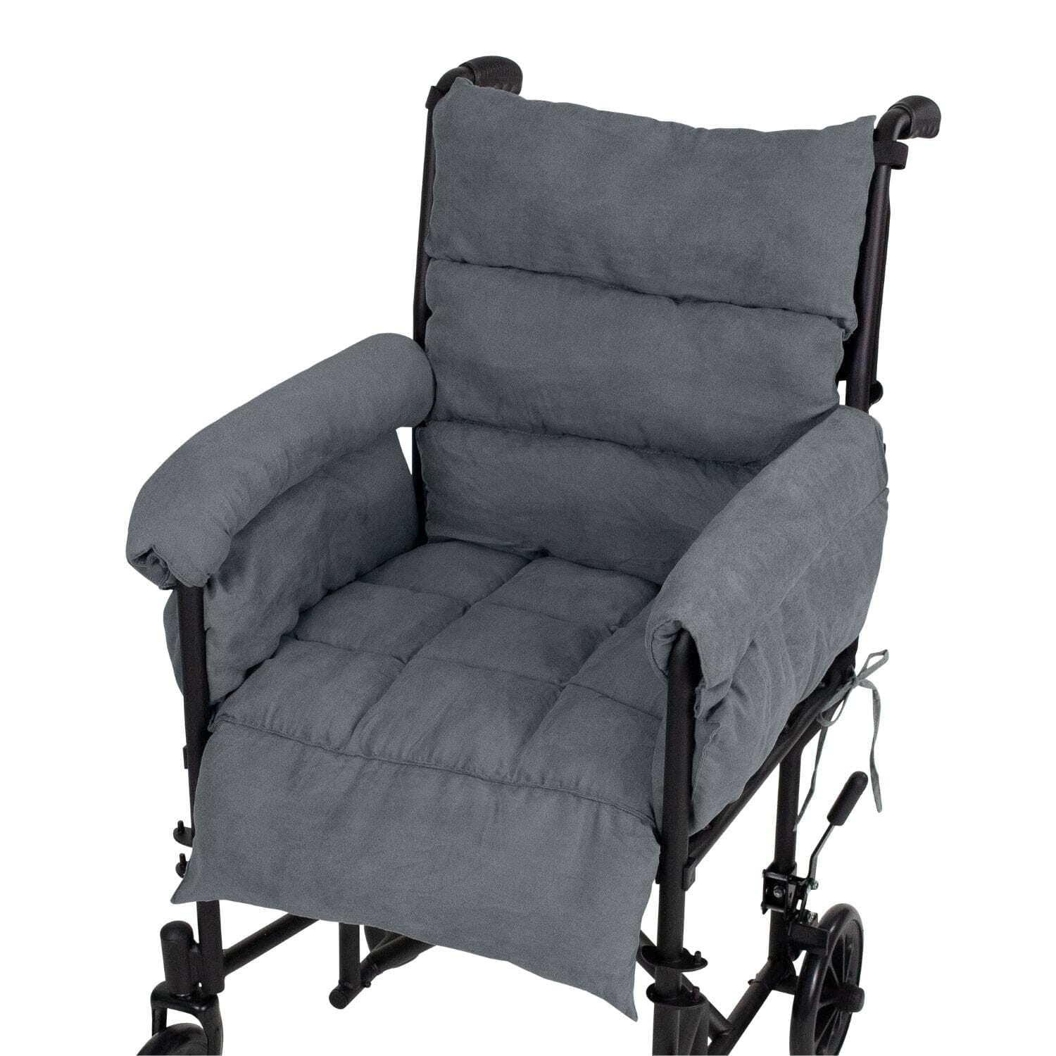 Gray Adjustable Polypropylene Fiber Wheelchair Cushion