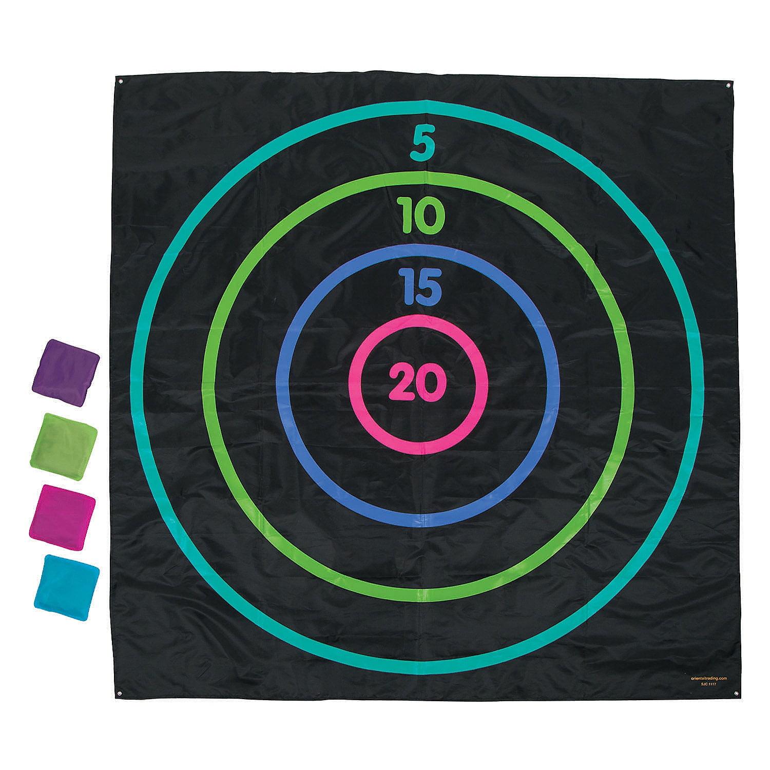 Fun Express Jumbo Target Bean Bag Toss Game Set