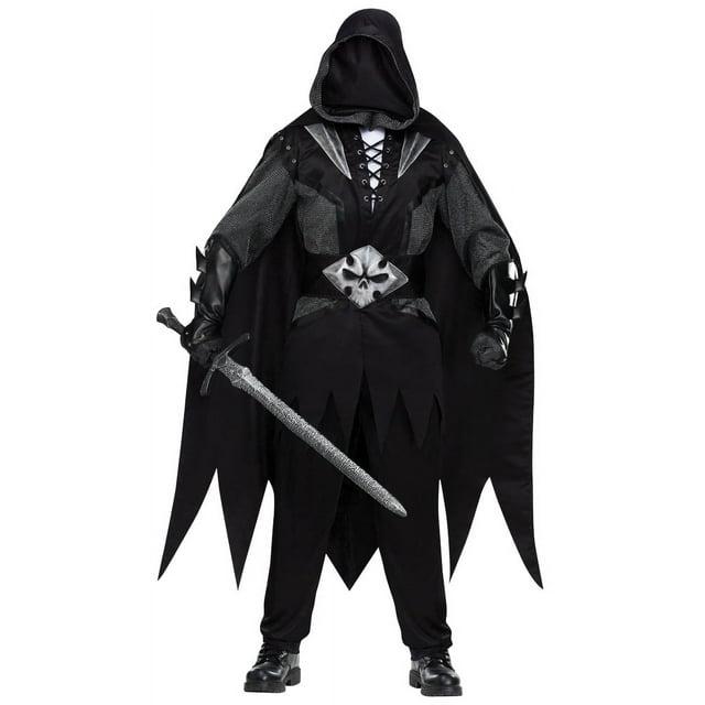 Fun World - Men's Evil Knight Costume - One Size Fits Most