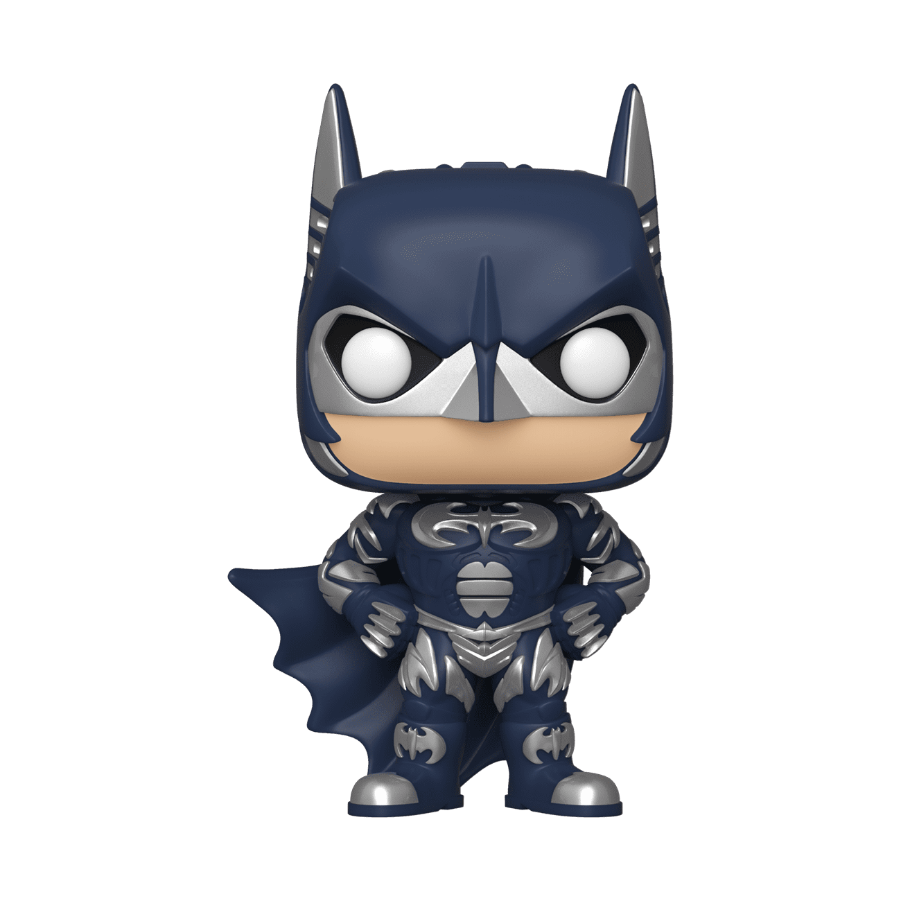 Batman 1997 Dark Knight Blue and Silver Vinyl Figure