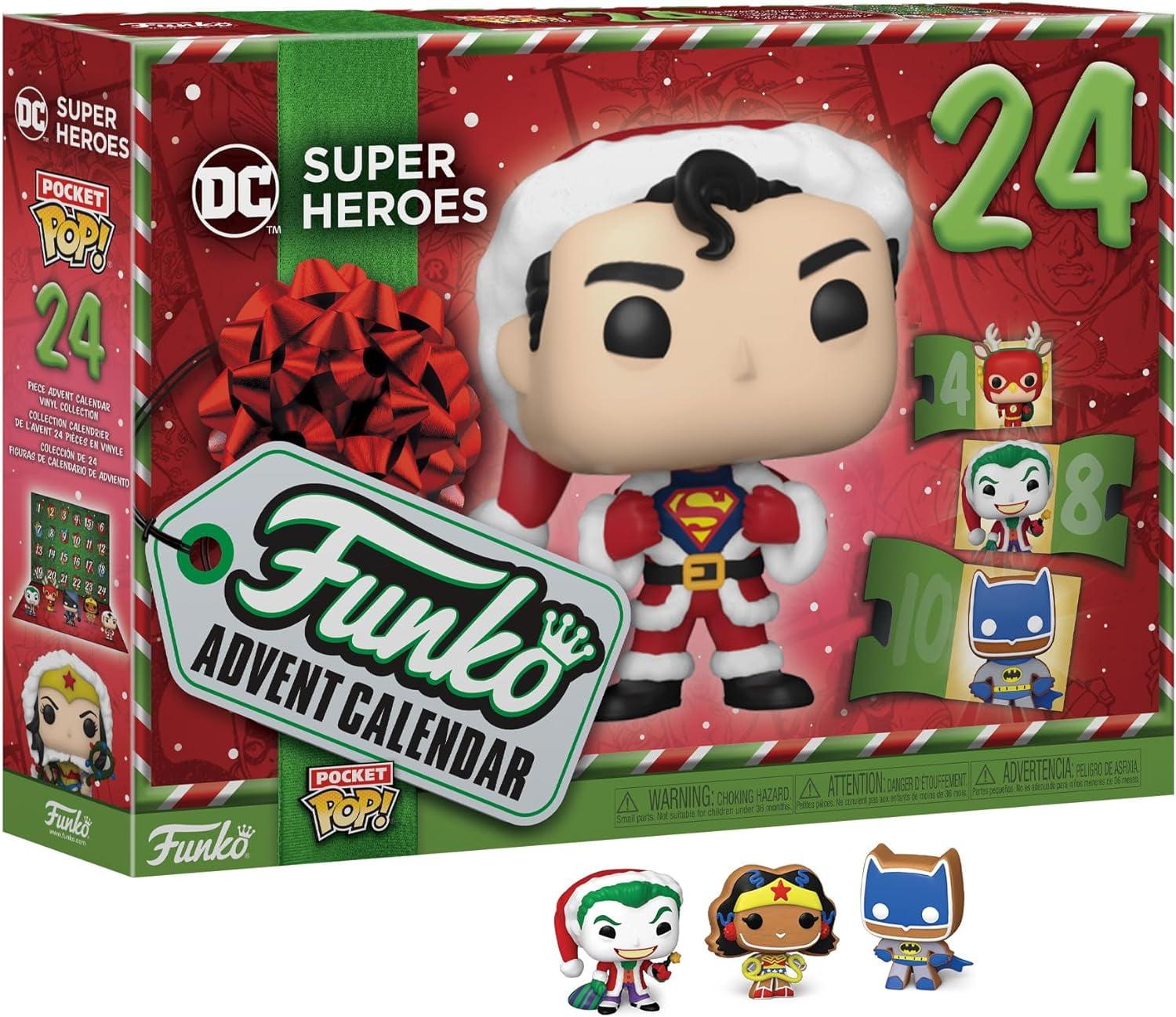 Funko Pop! DC Super Heroes Holiday Advent Calendar