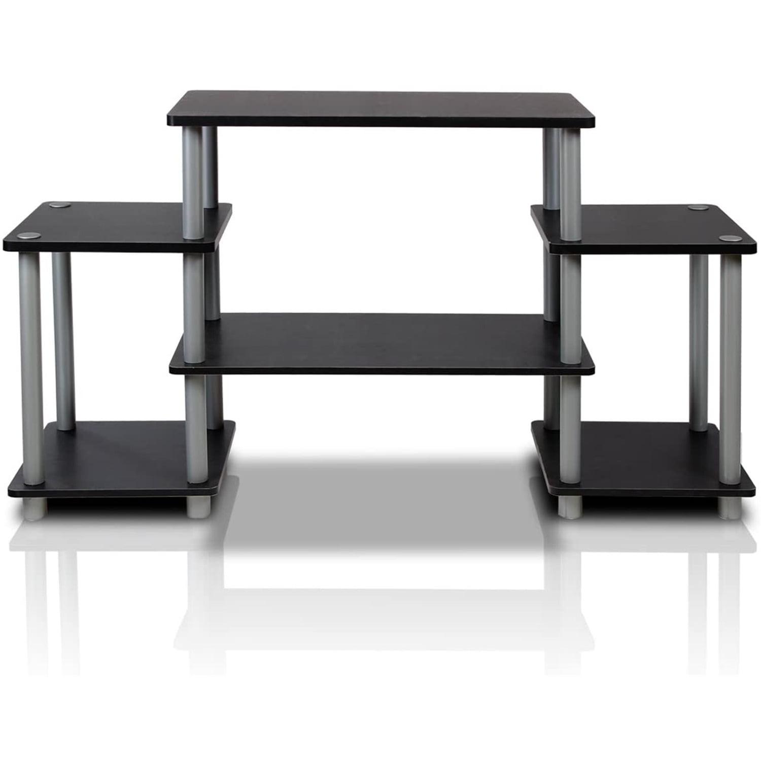 Furinno 11257 Turn - N - Tube No Tools Entertainment Center, Black