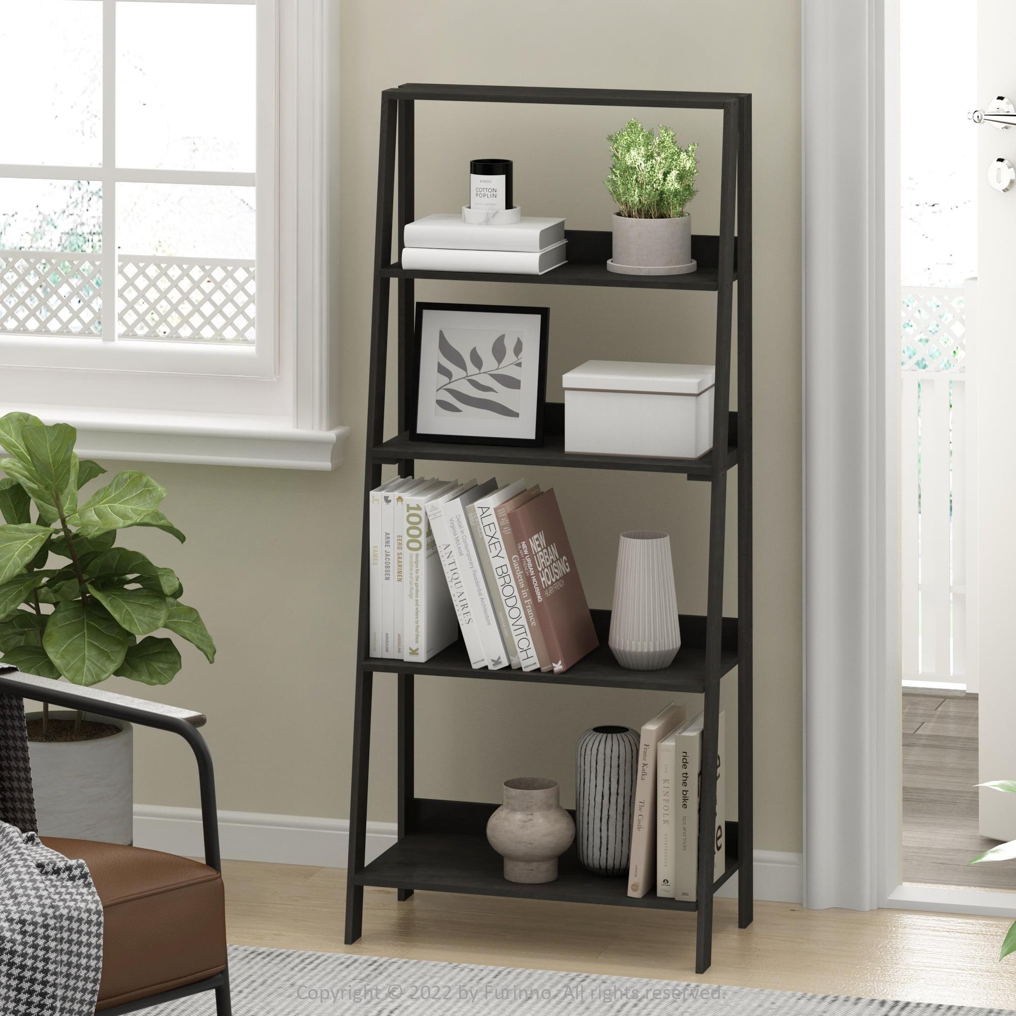 AKLOV 5-Tier Ladder Bookcase Display Shelf