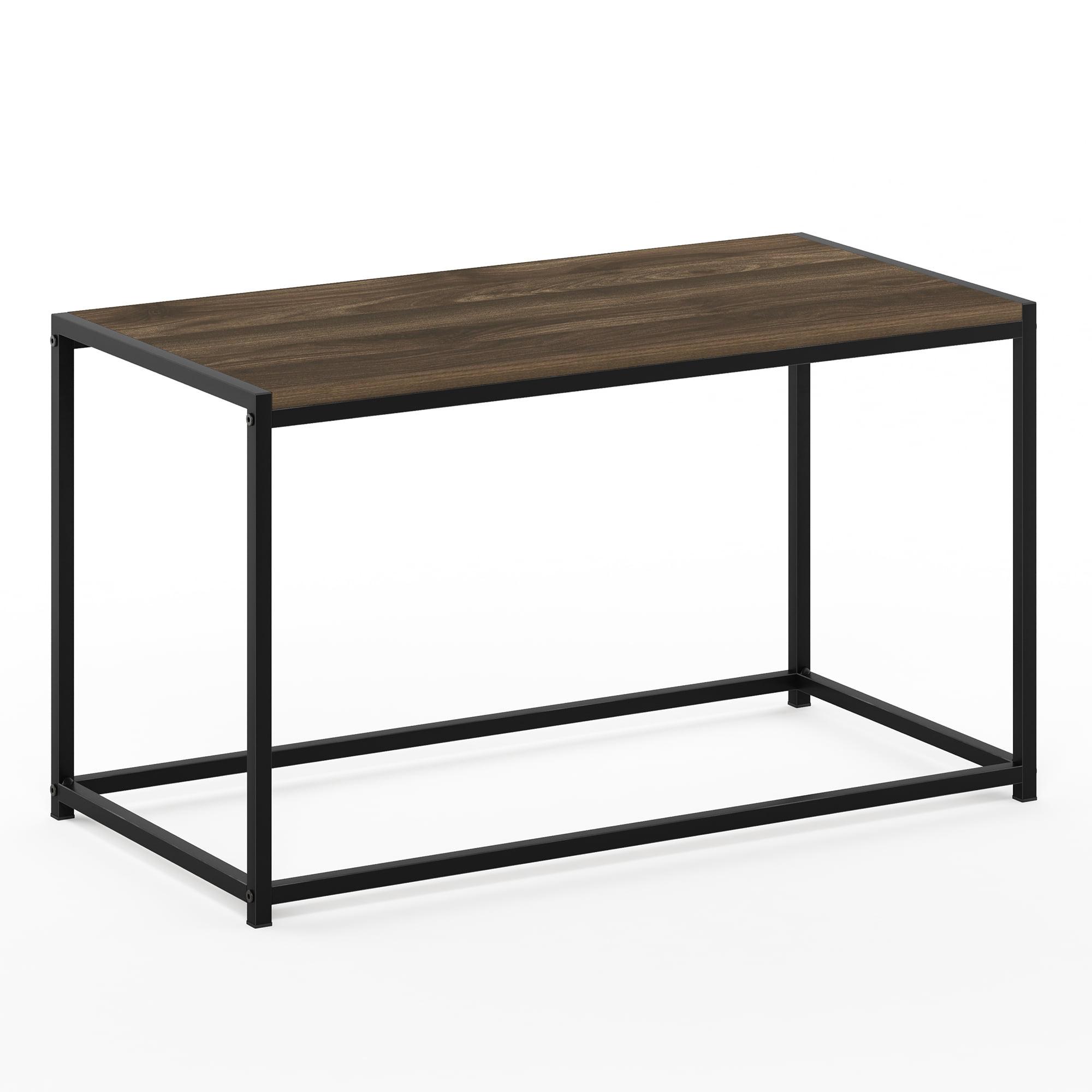 Sleek Walnut & Metal Multifunction Coffee Table for Modern Living