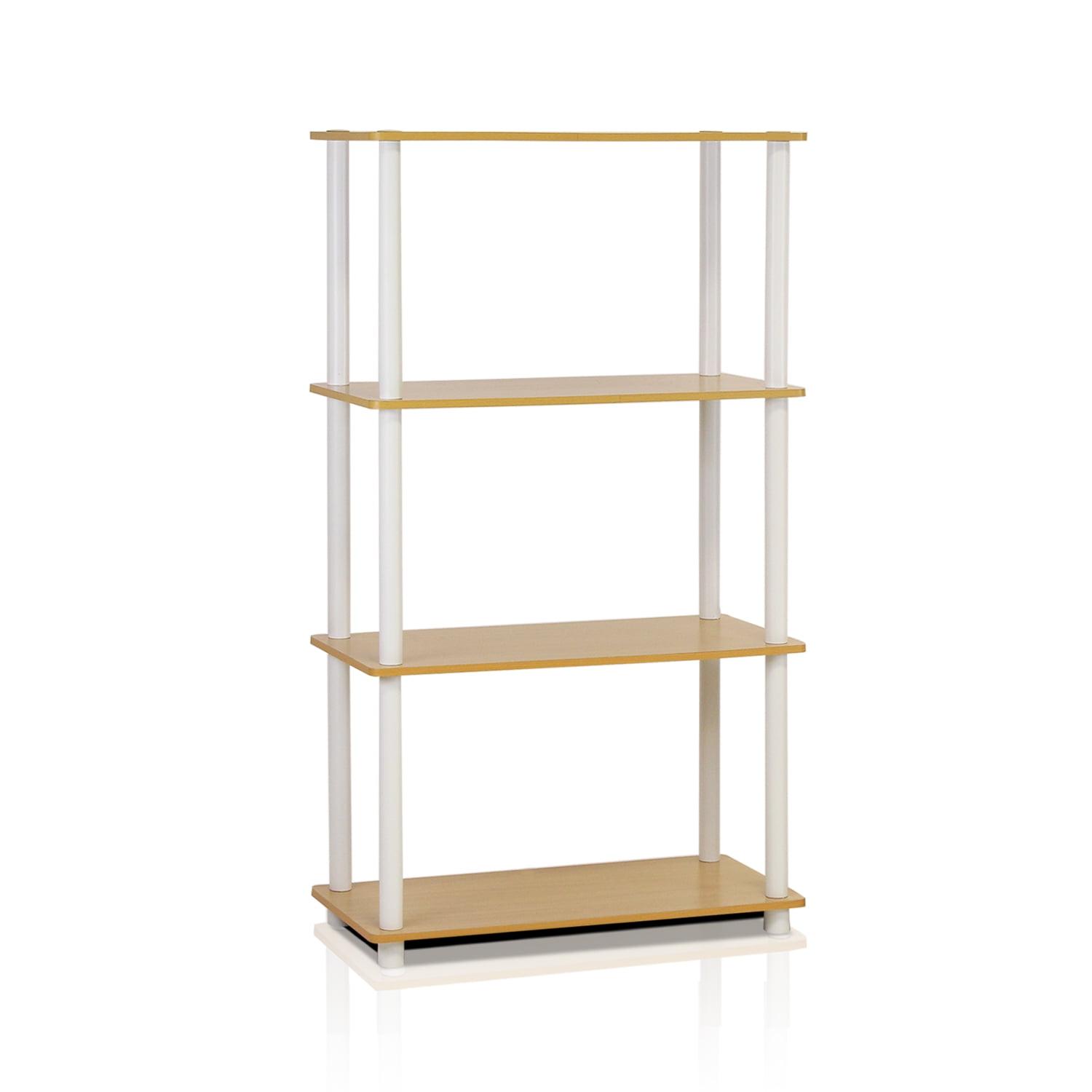 Furinno Turn-N-Tube 4-Tier Multipurpose Shelf Display Rack