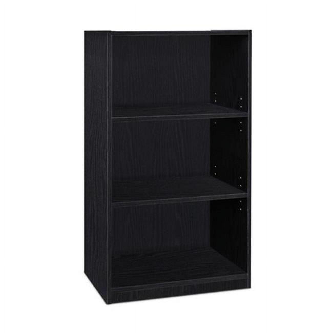 Furinno 3-Tier Bookcase with Adjustable Shelves for Study Home Office Kids Room