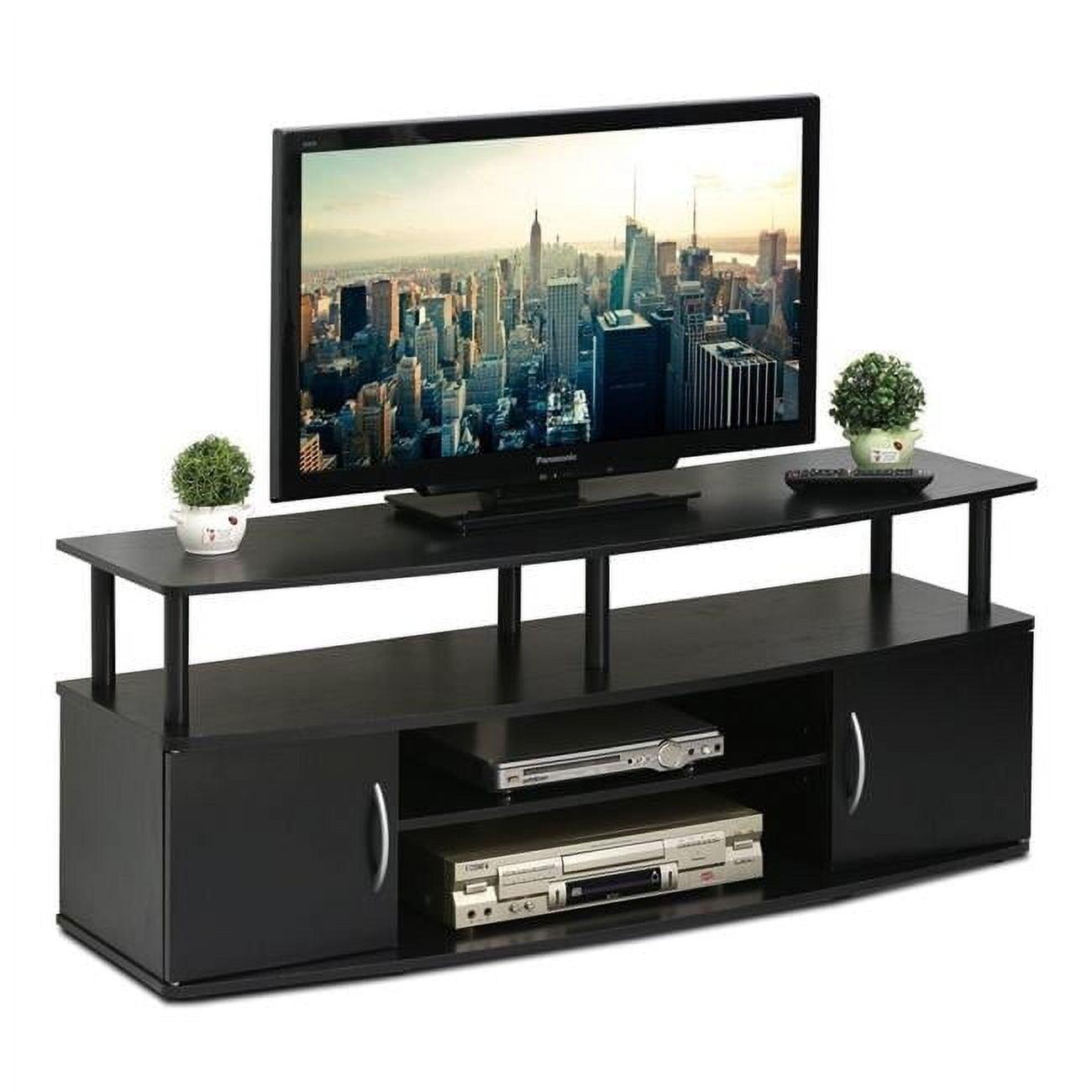 Furinno  Large Entertainment Center Hold Up To 50 in. TV