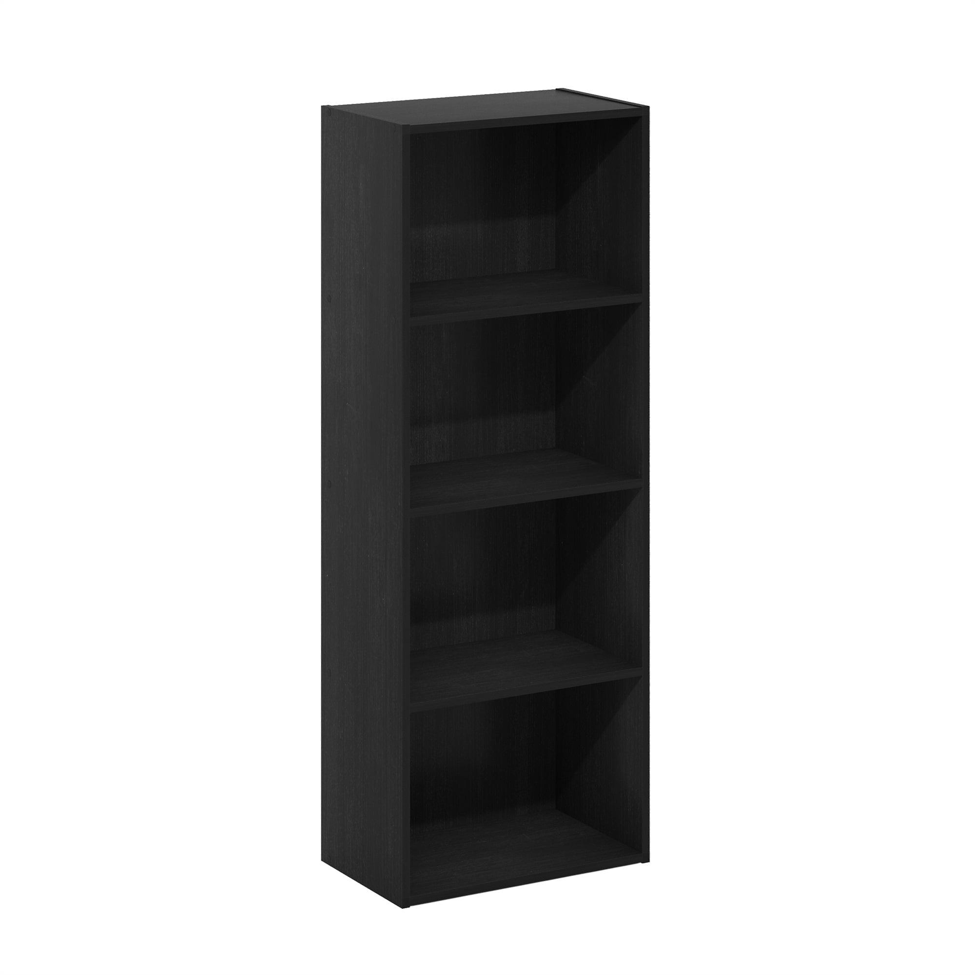 Blackwood 4-Tier Stackable Open Shelf Bookcase