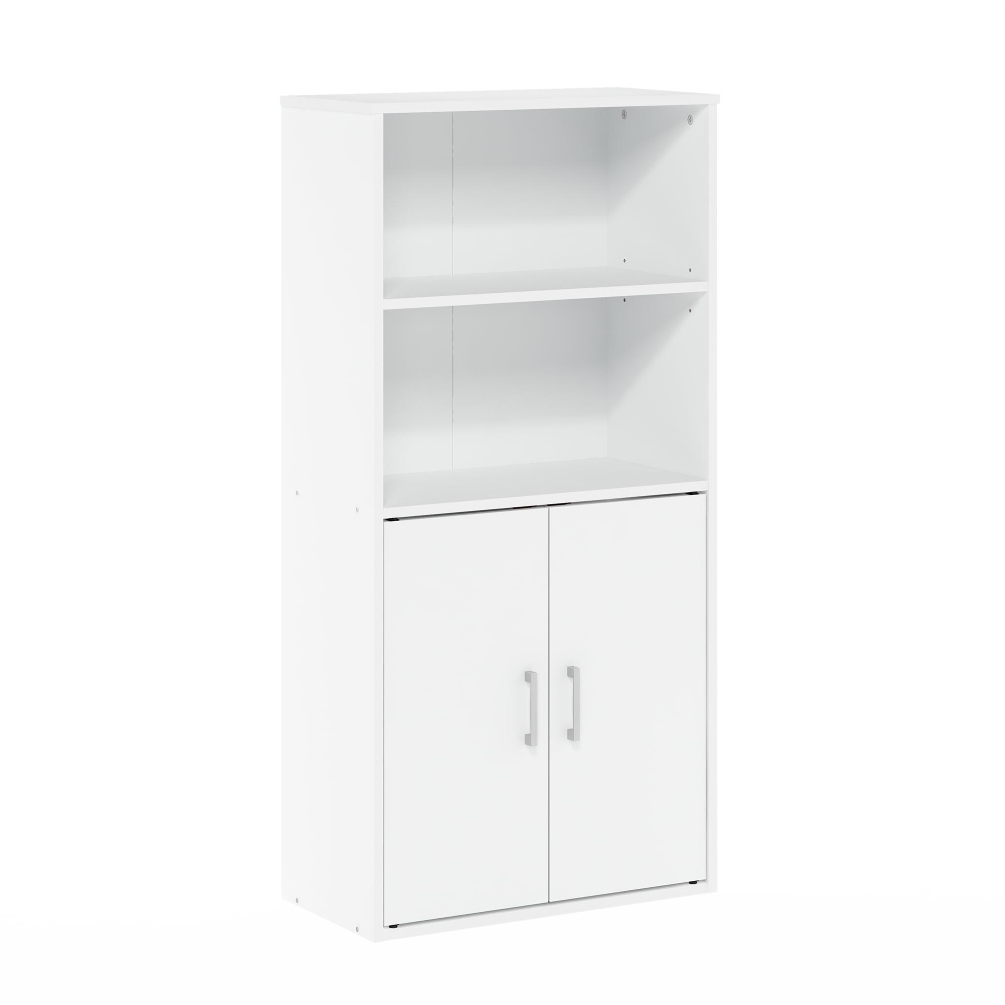 Pasir 47'' White E1 Particle Board Storage Cabinet with Adjustable Shelves