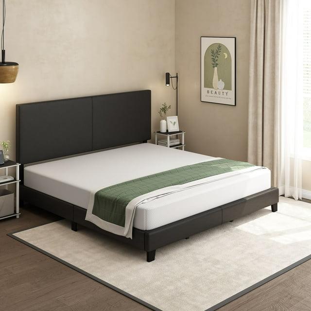 Furinno Tidur Cooling Gel Memory Foam Mattress, 8 Inch, King