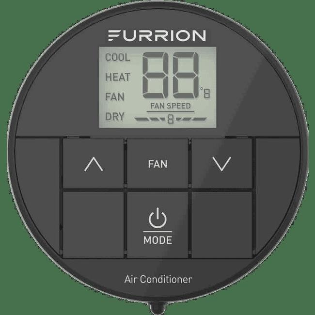Furrion 2021130946 Enhanced Single Zone Basic Backlit with 2 Fan Speeds, Black